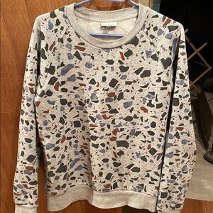 Gray Patterned Sweater